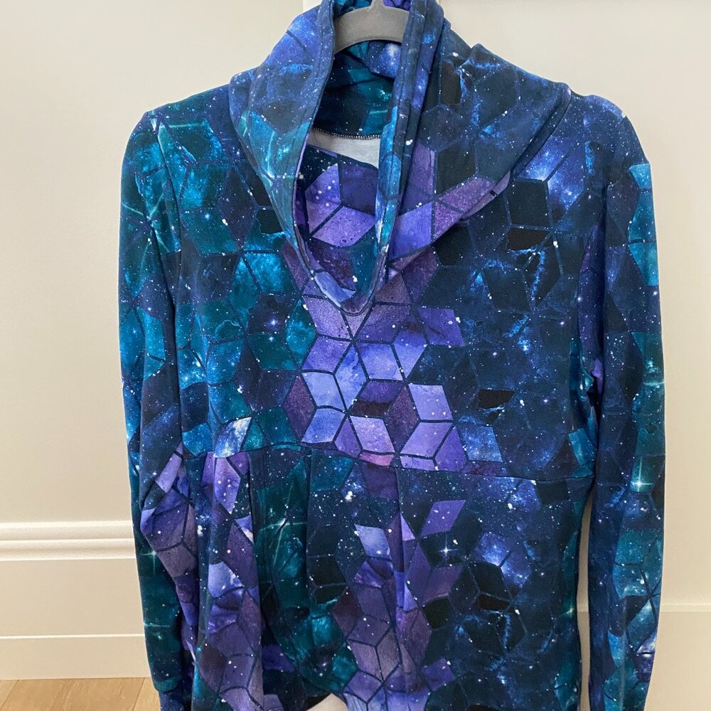 Galaxy print tunic